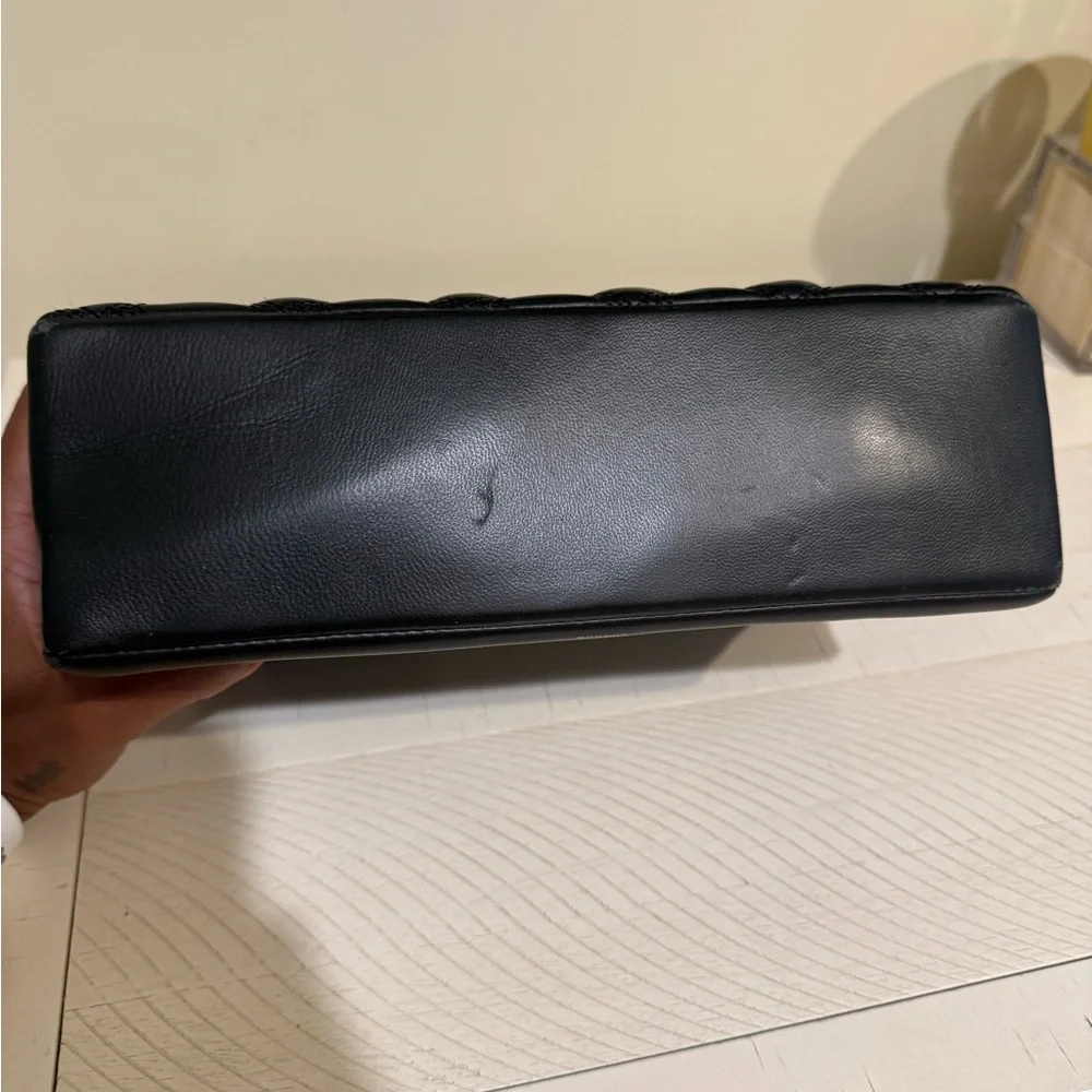 Kurt Geiger Black Quilted Shoulder Bag - Picture 8 of 8